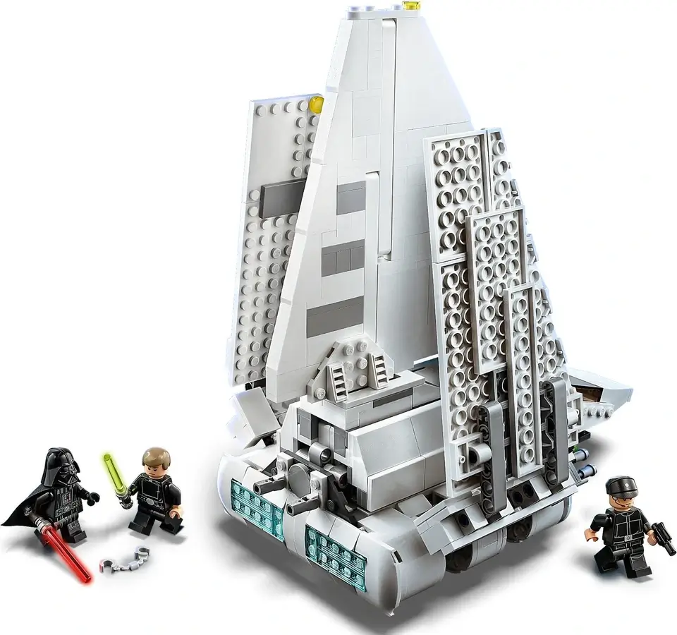 Biały imperialny wahadłowiec™ z serii LEGO® Gwiezdne Wojny™