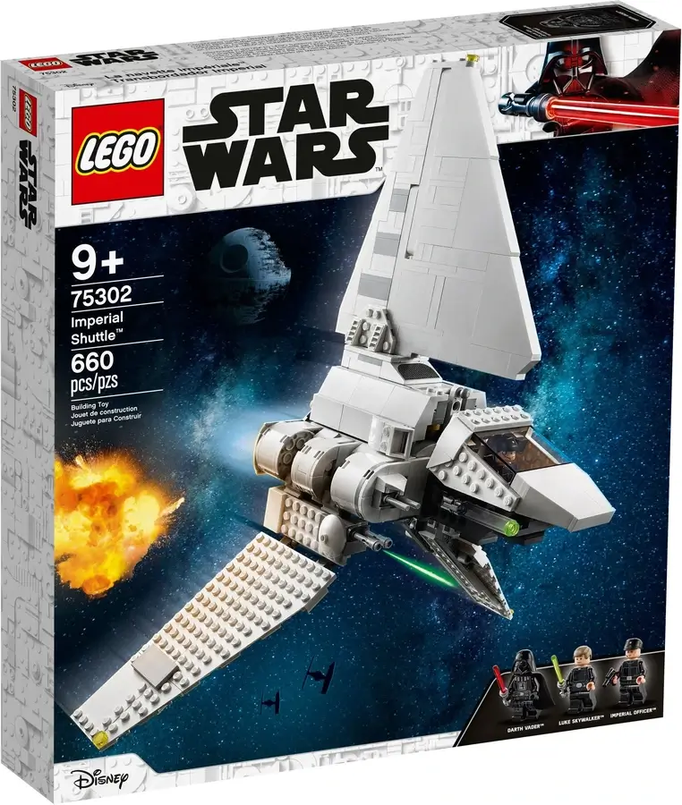 Pudełko zestawu 75302 z serii LEGO® Gwiezdne Wojny™ – Imperialny wahadłowiec™