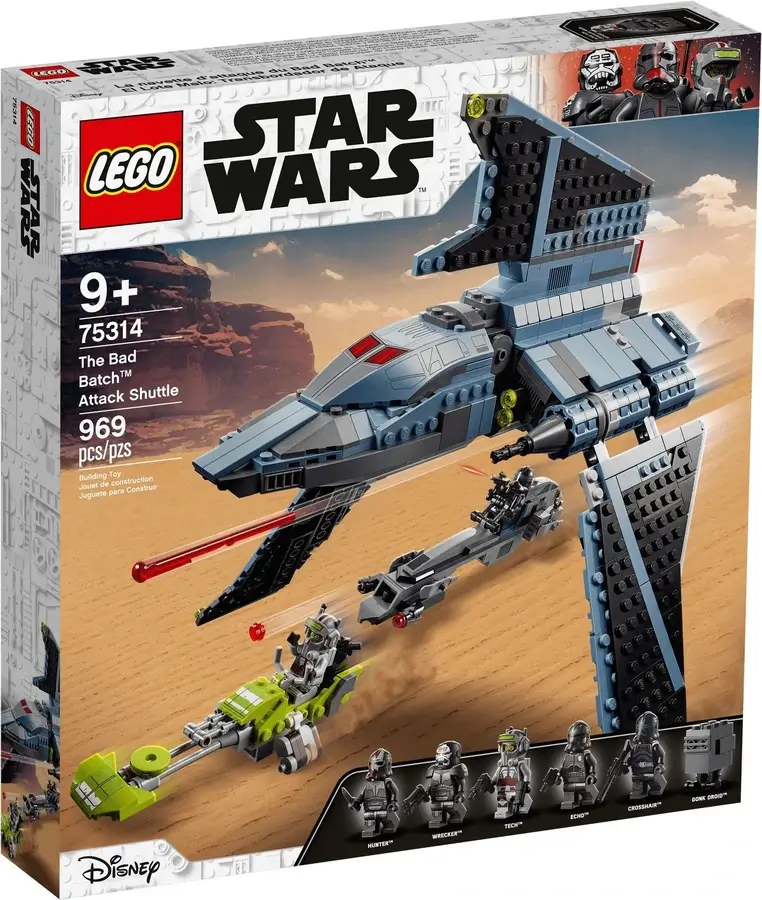 Pudełko zestawu 75314 z serii LEGO® Gwiezdne Wojny™ – Prom szturmowy
