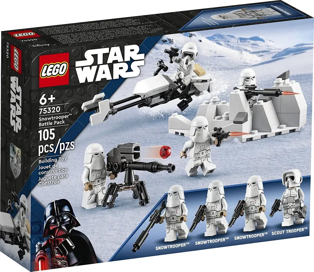 Pudełko zestawu 75320 z serii LEGO® Gwiezdne Wojny™ – oddział szturmowców śnieżnych™