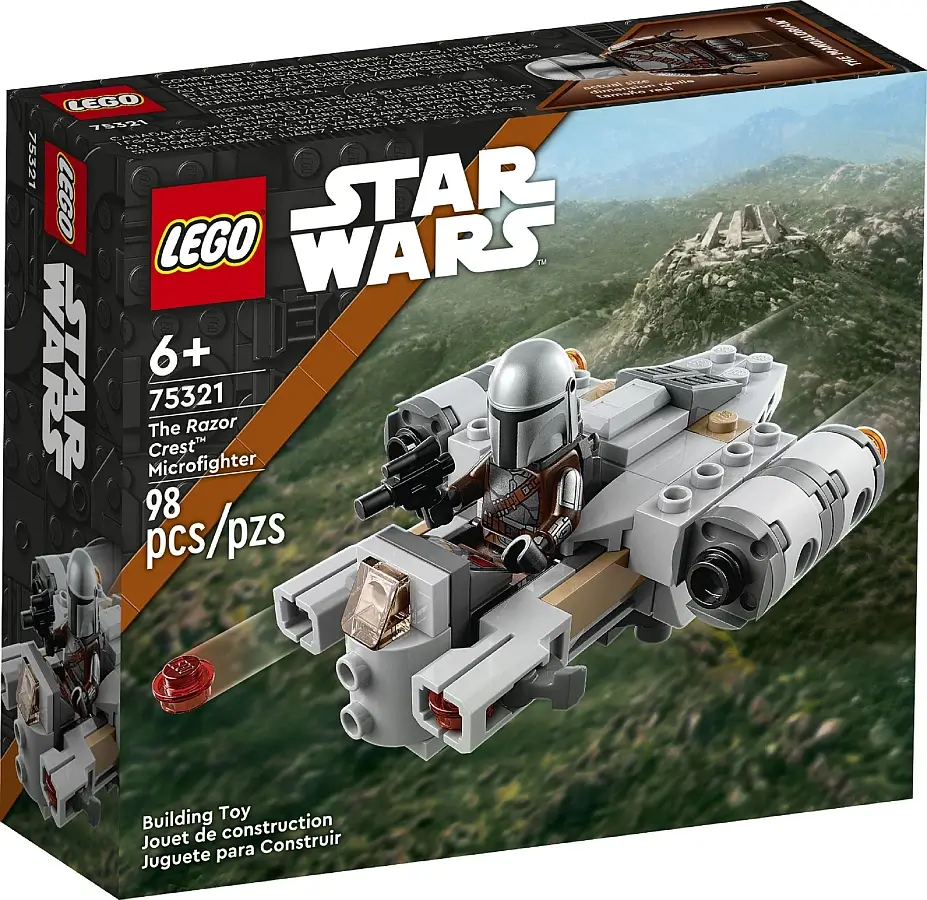 Pudełko zestawu 75321 z serii LEGO® Gwiezdne Wojny™ – Mikromyśliwiec Brzeszczot™