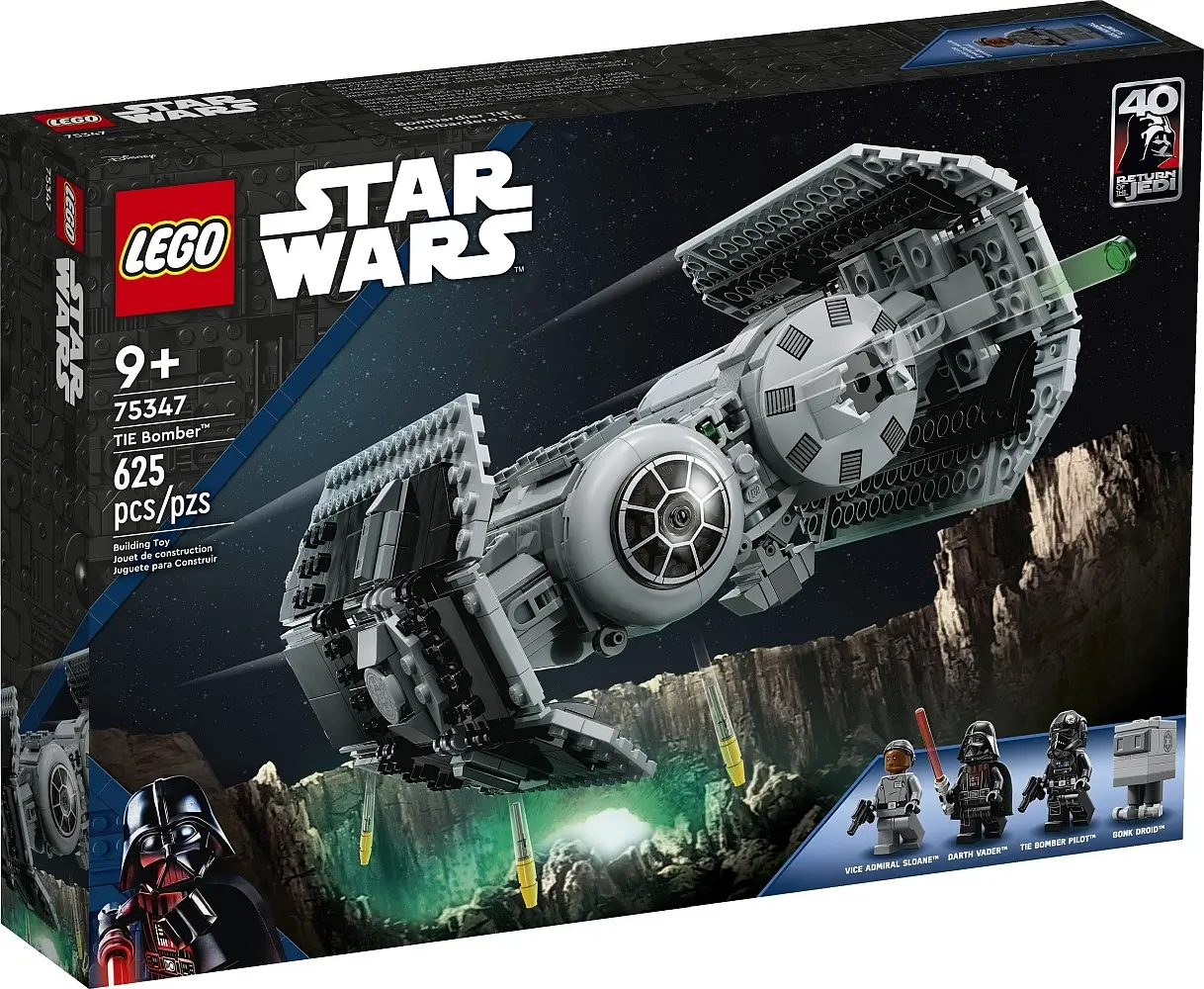 Pudełko zestawu 75347 z serii LEGO® Gwiezdne Wojny™ – Bombowiec TIE™