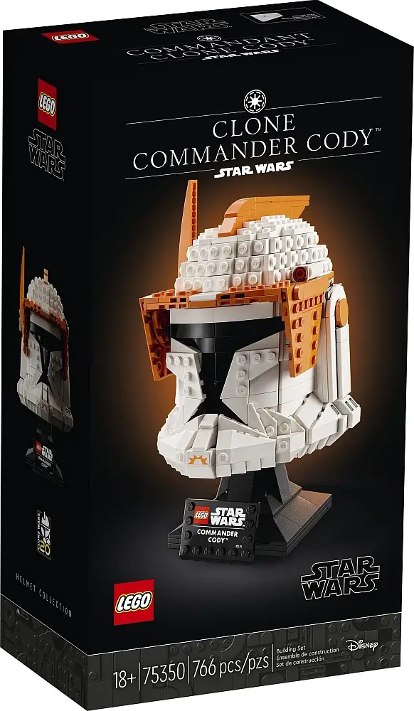 Pudełko zestawu 75350 z serii LEGO® Gwiezdne Wojny™ – Hełm dowódcy klonów Cody’ego™