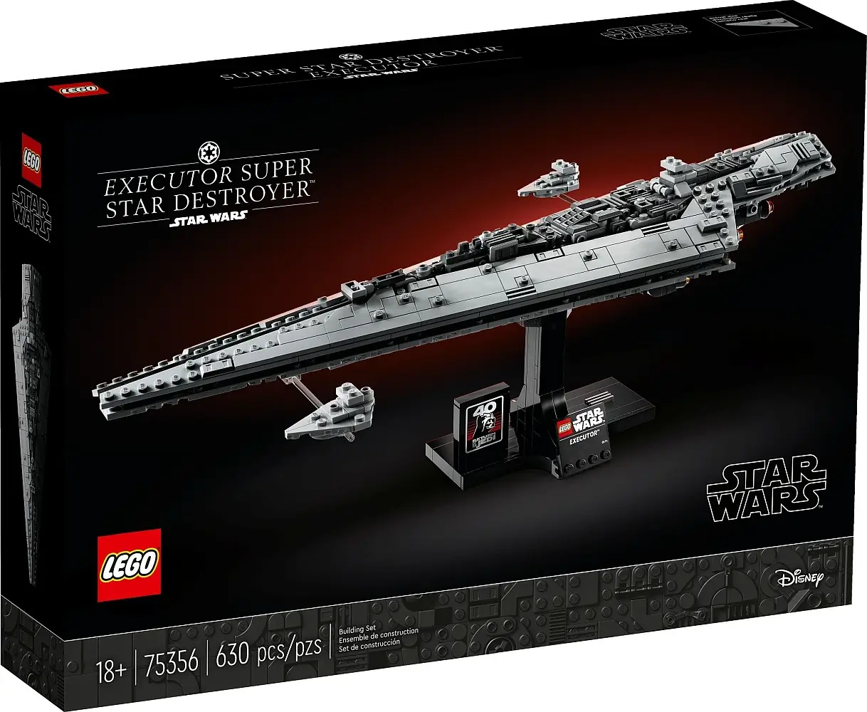 Pudełko zestawu 75356 z serii LEGO® Gwiezdne Wojny™ – Gwiezdny superniszczyciel typu Executor™