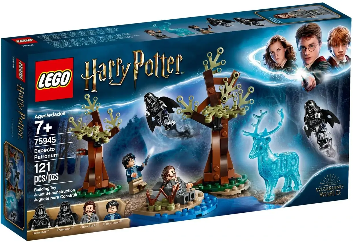 Pudełko zestawu 75945 z serii LEGO® Harry Potter™ – expecto patronum