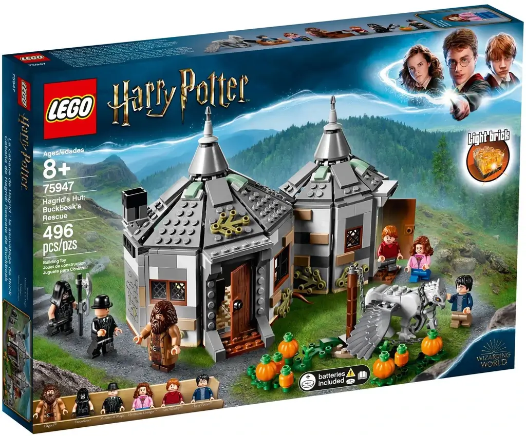 Pudełko zestawu 75947 z serii LEGO® Harry Potter™ – ratunek hipogryfa Hardodzioba