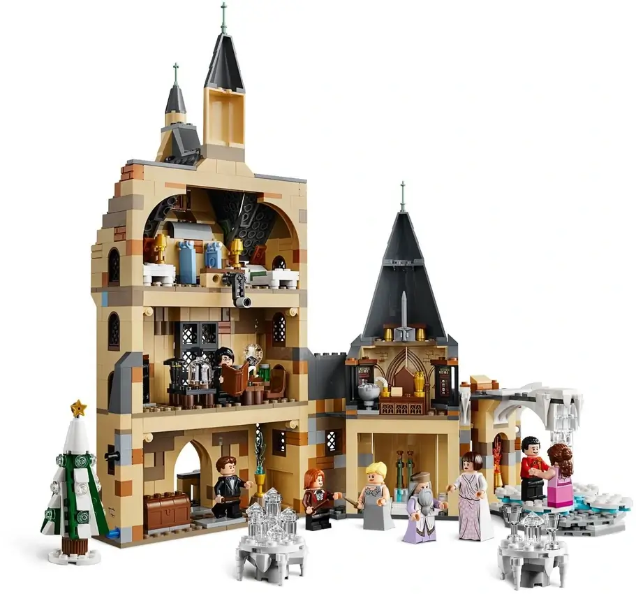 Wieża zegarowa w szkole magii z serii LEGO® Harry Potter™