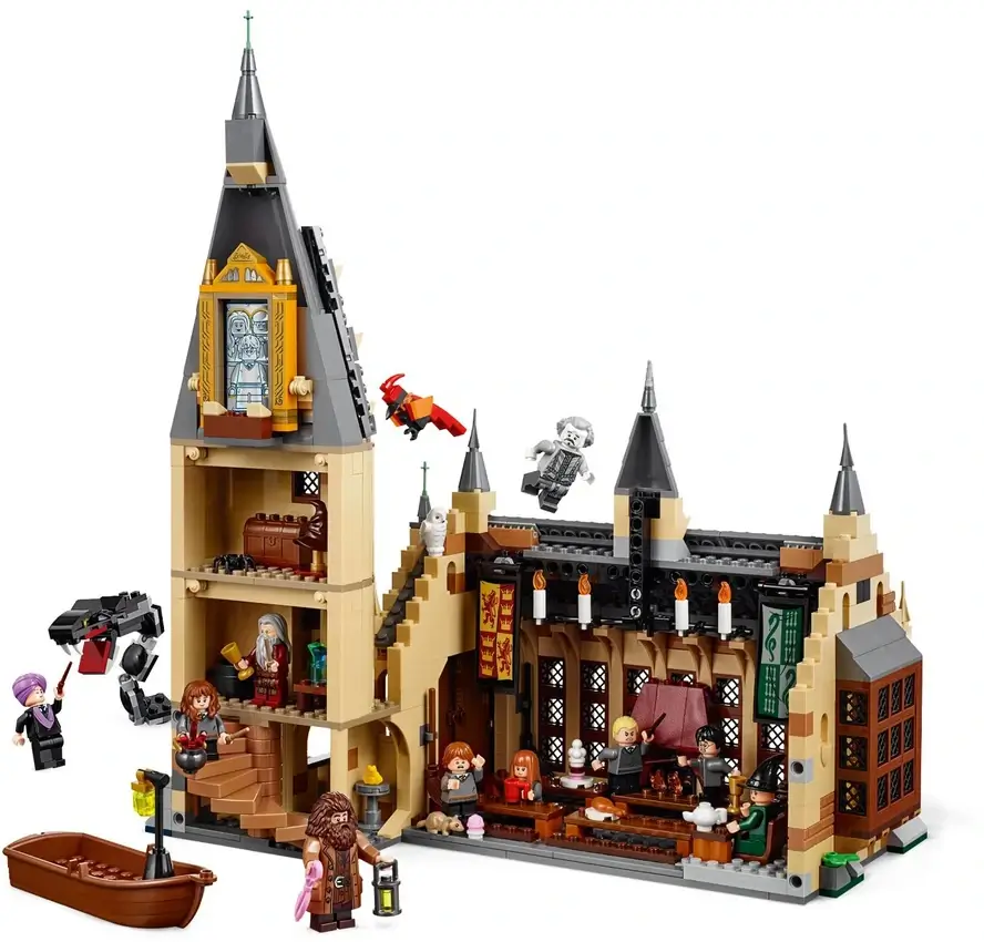 Wielka sala w szkole magii i czarodziejstwa z serii LEGO® Harry Potter™