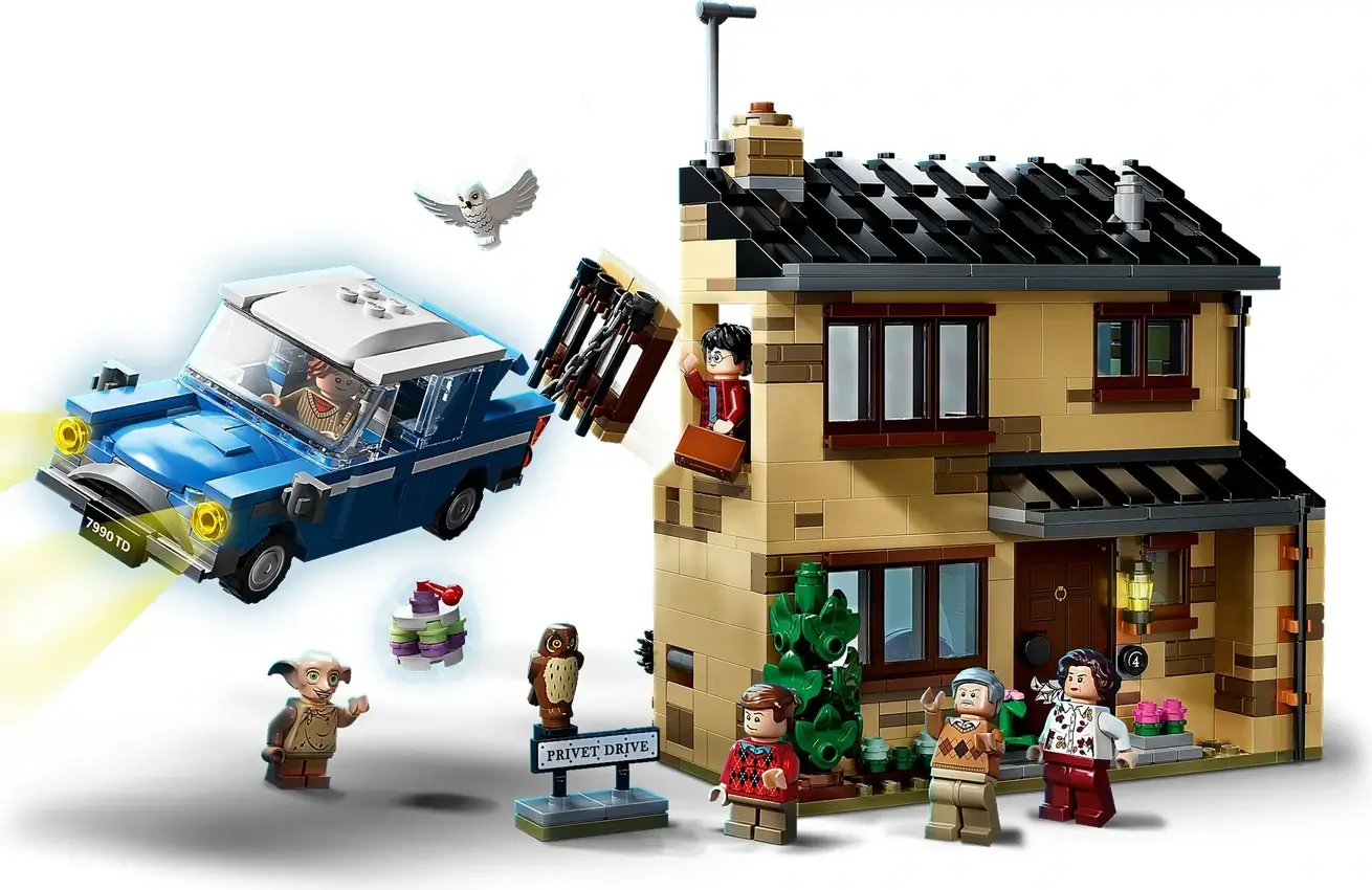 Dom Dursleyów przy ulicy Privet Drive 4 z serii LEGO® Harry Potter™
