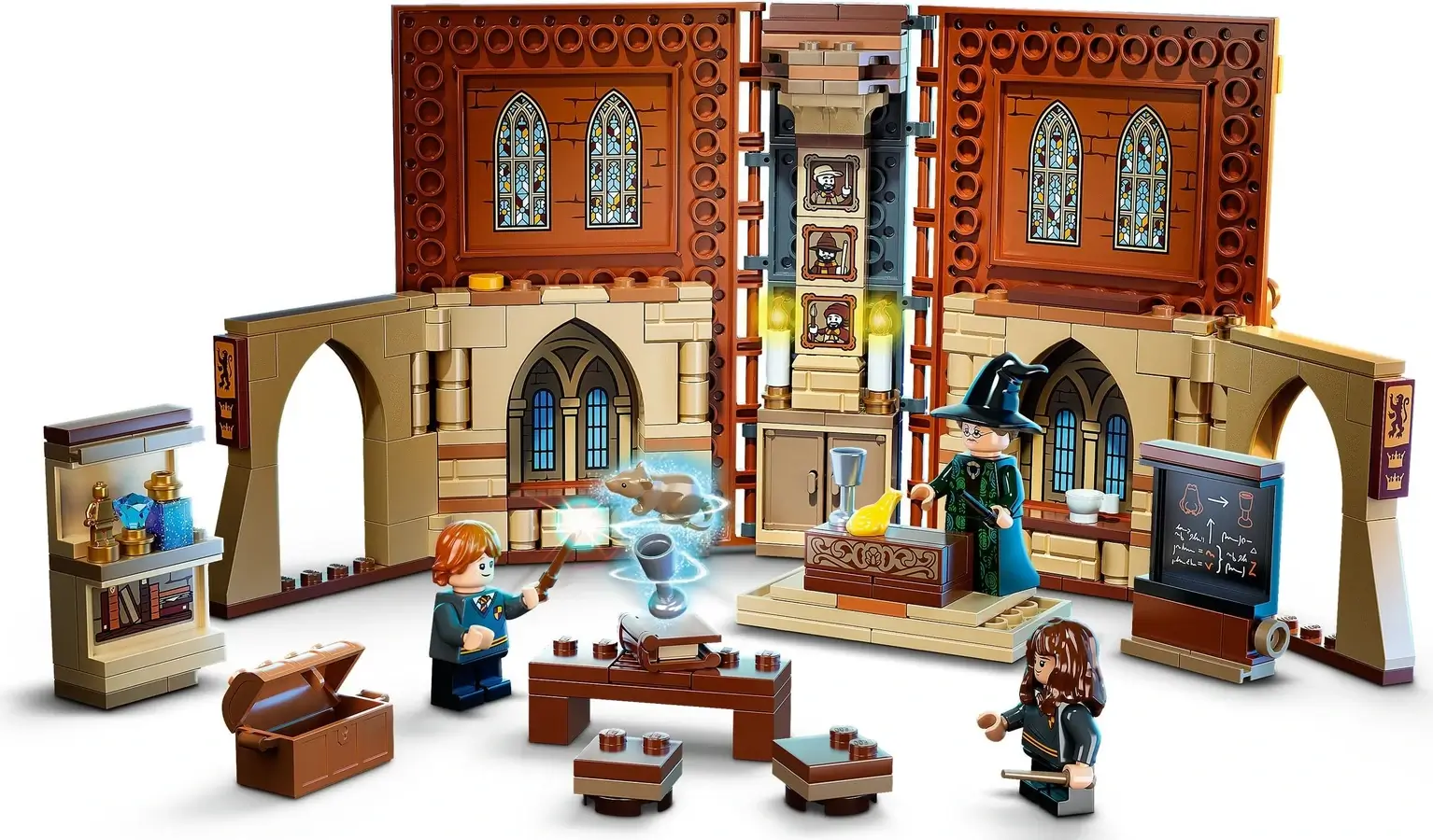 Zajęcia z transmutacji z serii LEGO® Harry Potter™ Chwile z Hogwartu™