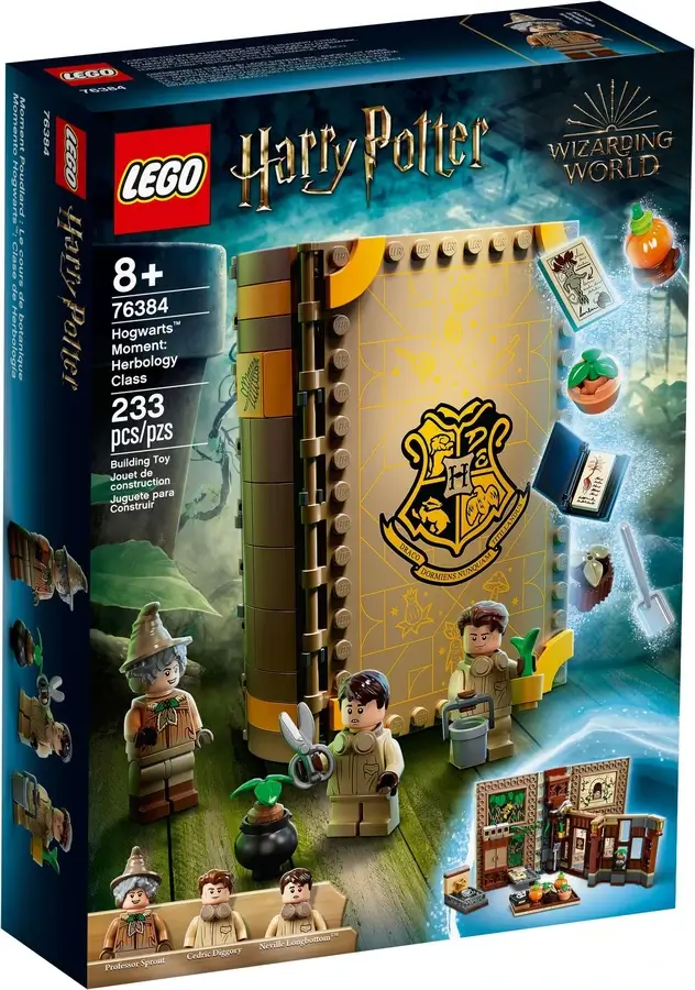 Pudełko zestawu 76384 z serii LEGO® Harry Potter™ – Zajęcia z zielarstwa
