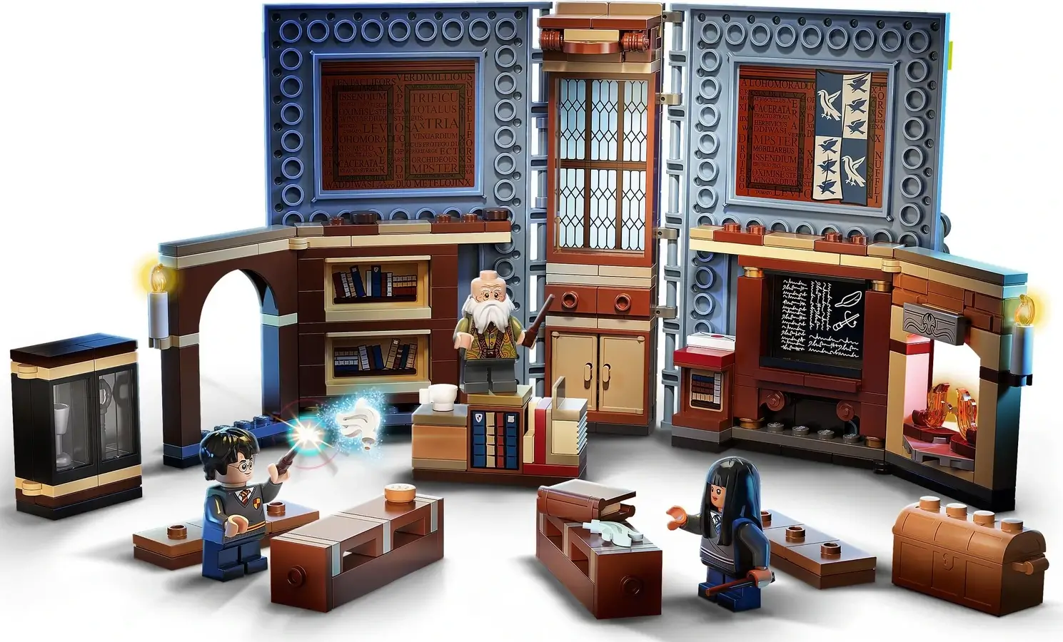 Zajęcia z zaklęć i uroków z serii LEGO® Harry Potter™ Chwile z Hogwartu™