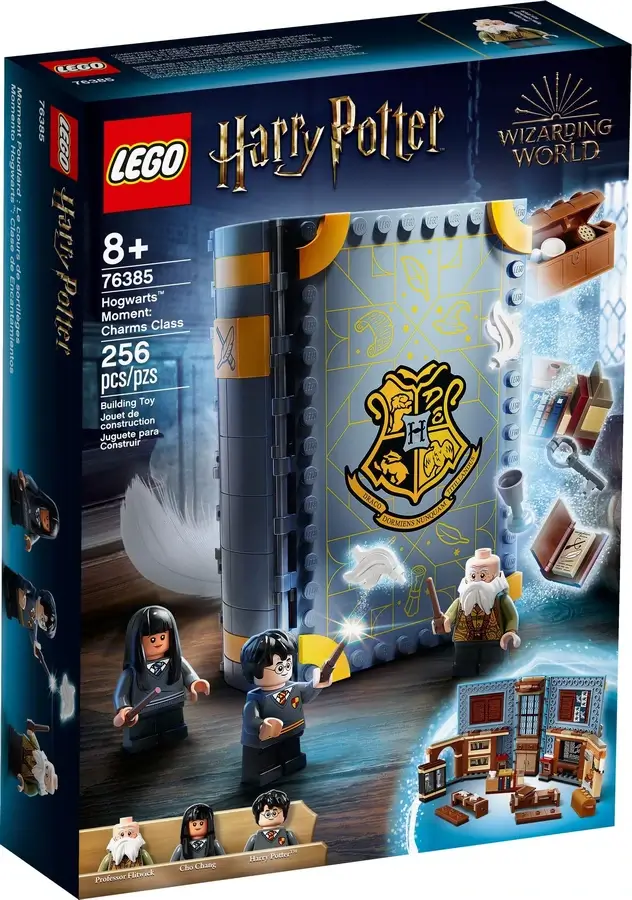 Pudełko zestawu 76385 z serii LEGO® Harry Potter™ – Zajęcia z zaklęć i uroków