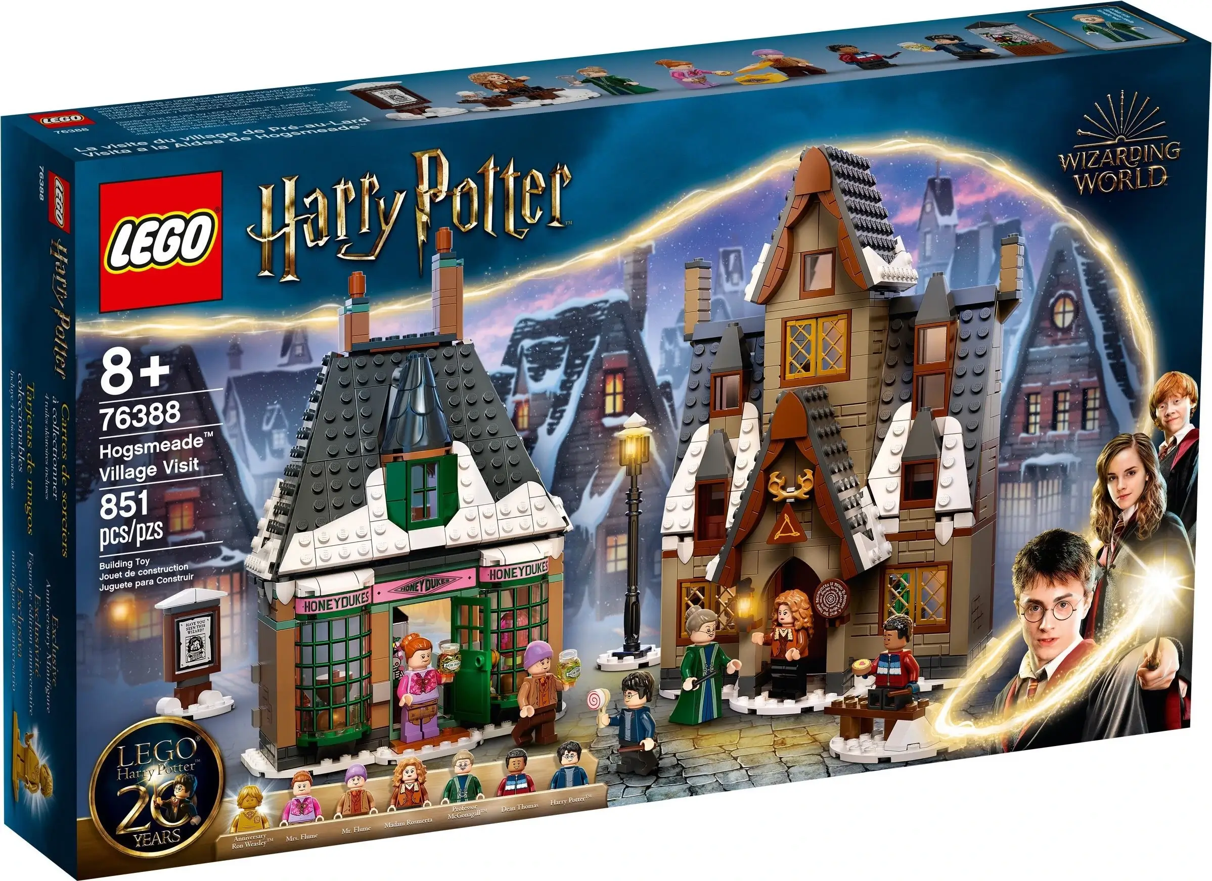 Pudełko zestawu 76388 z serii LEGO® Harry Potter™ – wizyta w wiosce Hogsmeade™