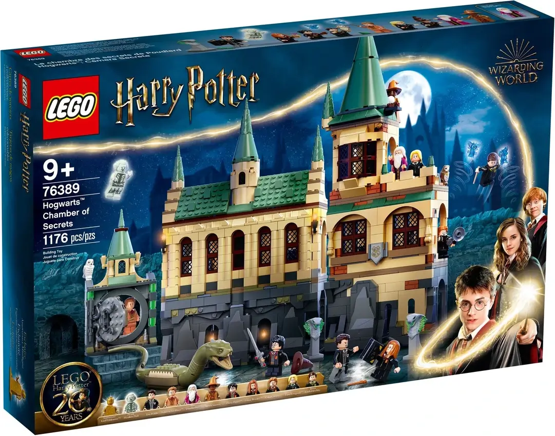Pudełko zestawu 76389 z serii LEGO® Harry Potter™ – Komnata Tajemnic w Hogwarcie™