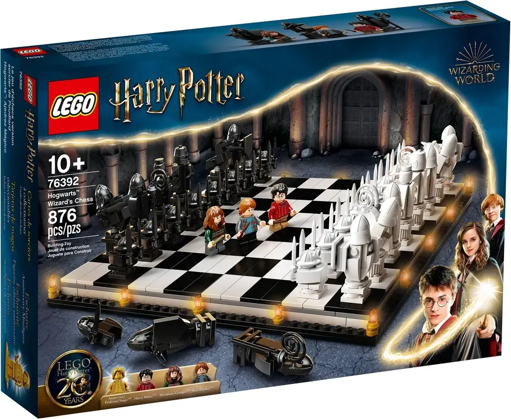 Pudełko zestawu 76392 z serii LEGO® Harry Potter™ – szachy czarodziejów
