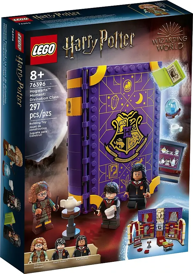 Pudełko zestawu 76396 z serii LEGO® Harry Potter™ – Zajęcia z wróżbiarstwa