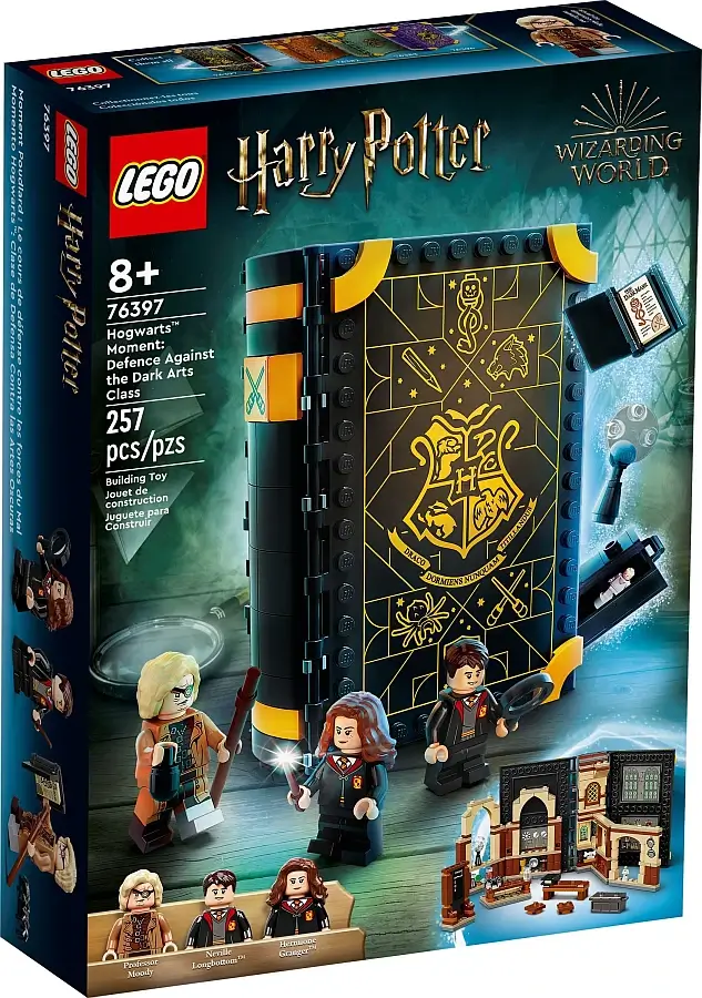 Pudełko zestawu 76397 z serii LEGO® Harry Potter™ – Zajęcia z obrony przed czarną magią