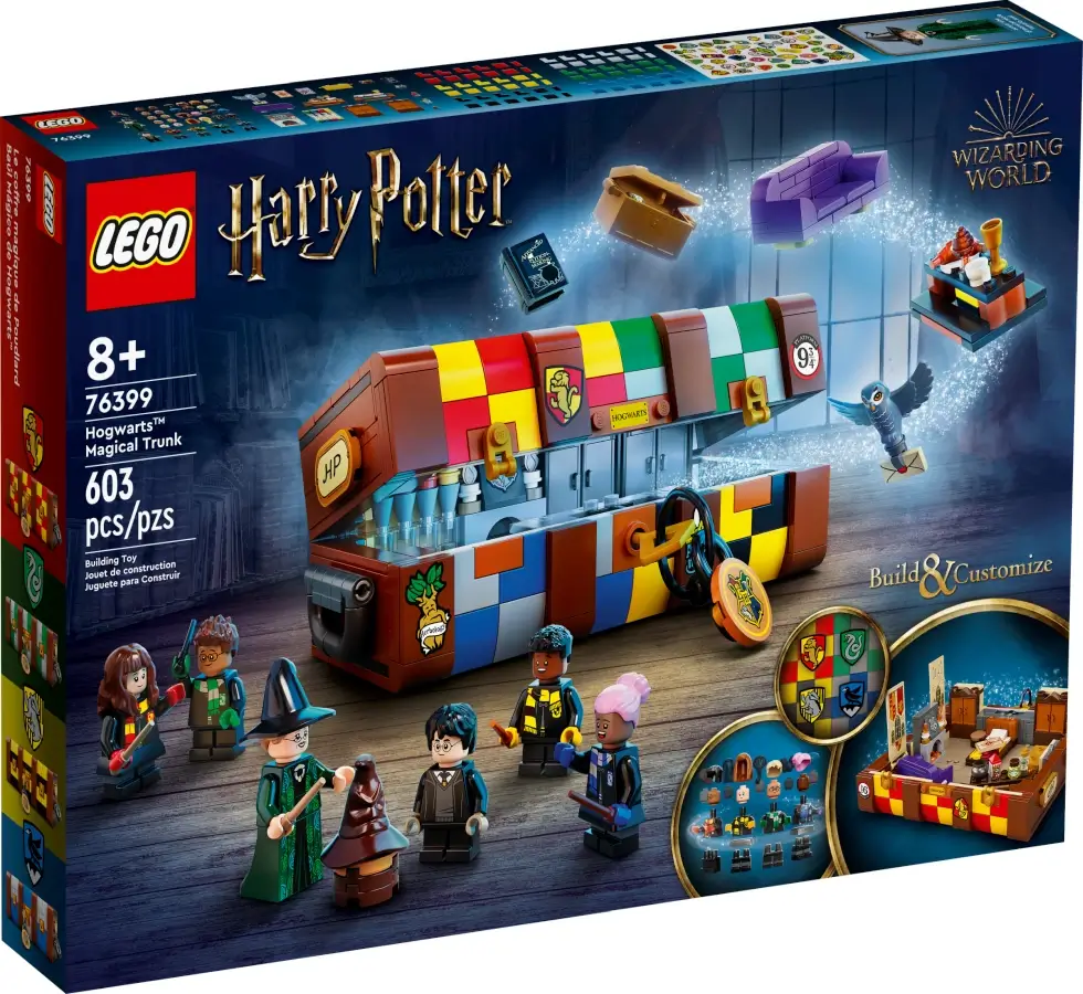Pudełko zestawu 76399 z serii LEGO® Harry Potter™ – Magiczny kufer