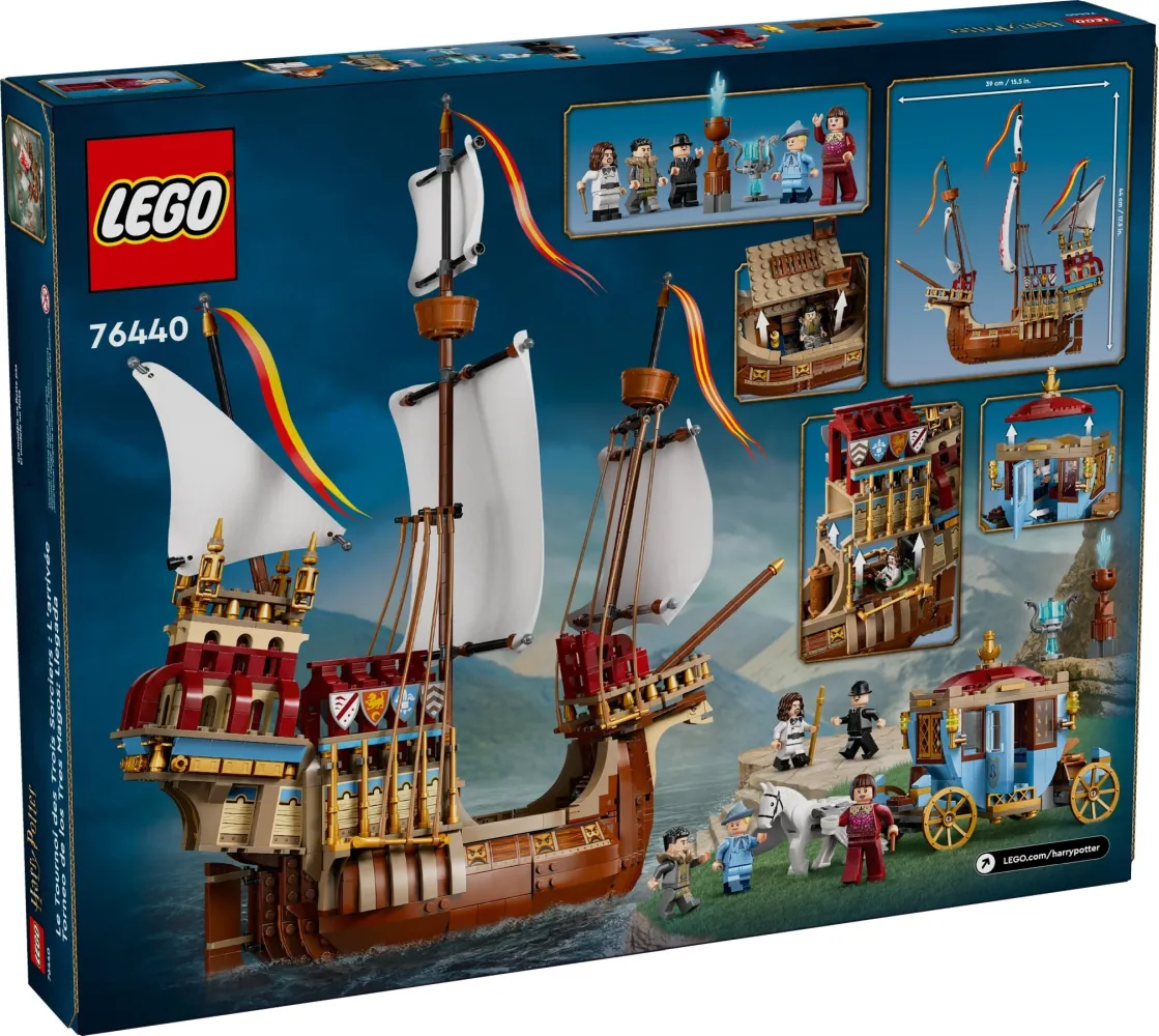 Tył pudełka 76440 z zestawu LEGO® nr 76440