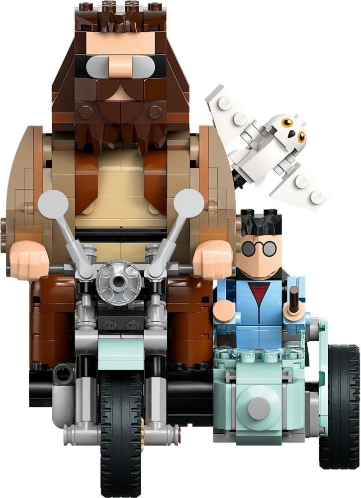 Przód motocykla z zestawu LEGO® nr 76443