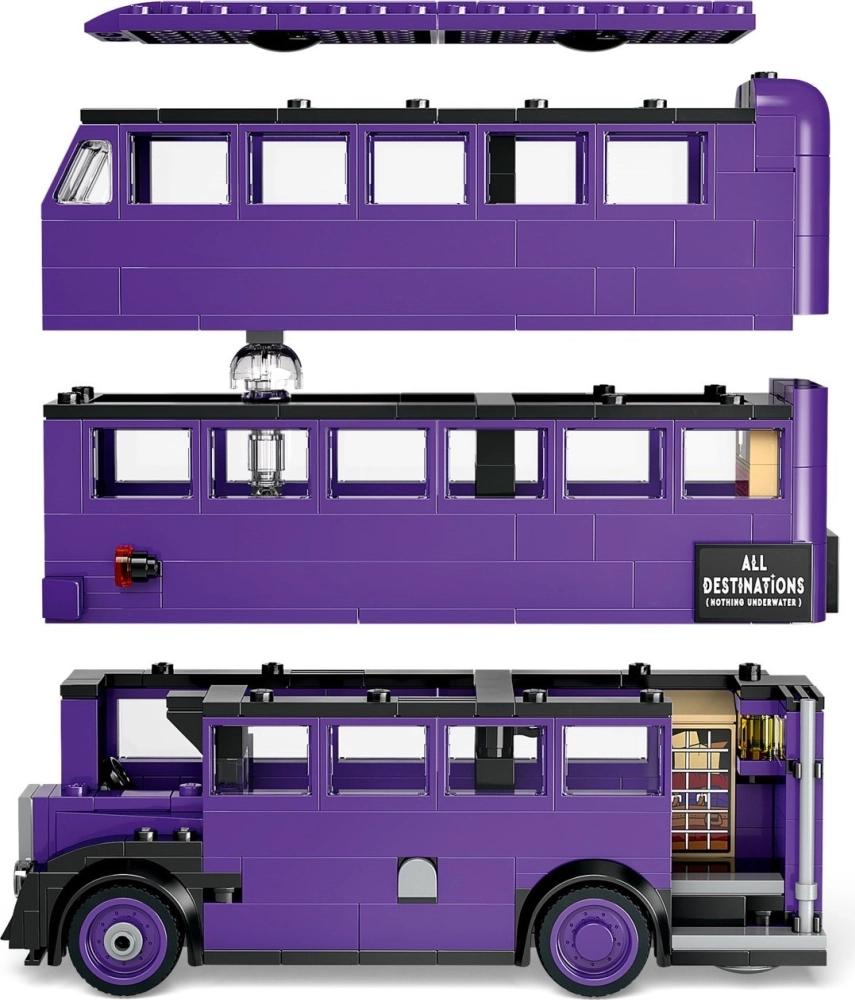 Wnętrze autobusu z zestawu LEGO® nr 76446