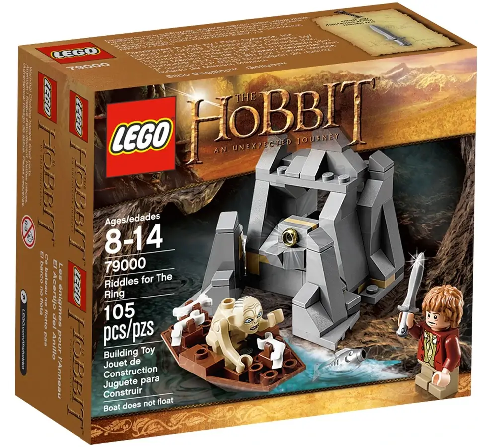 Pudełko zestawu 79000 z serii LEGO® Hobbit™ - skała z pierścieniem