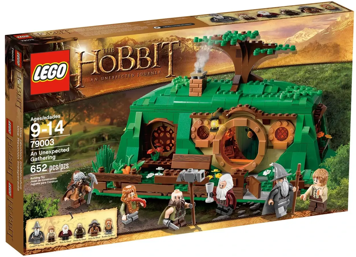 Pudełko zestawu 79003 z serii LEGO® Hobbit™ - dom hobbita