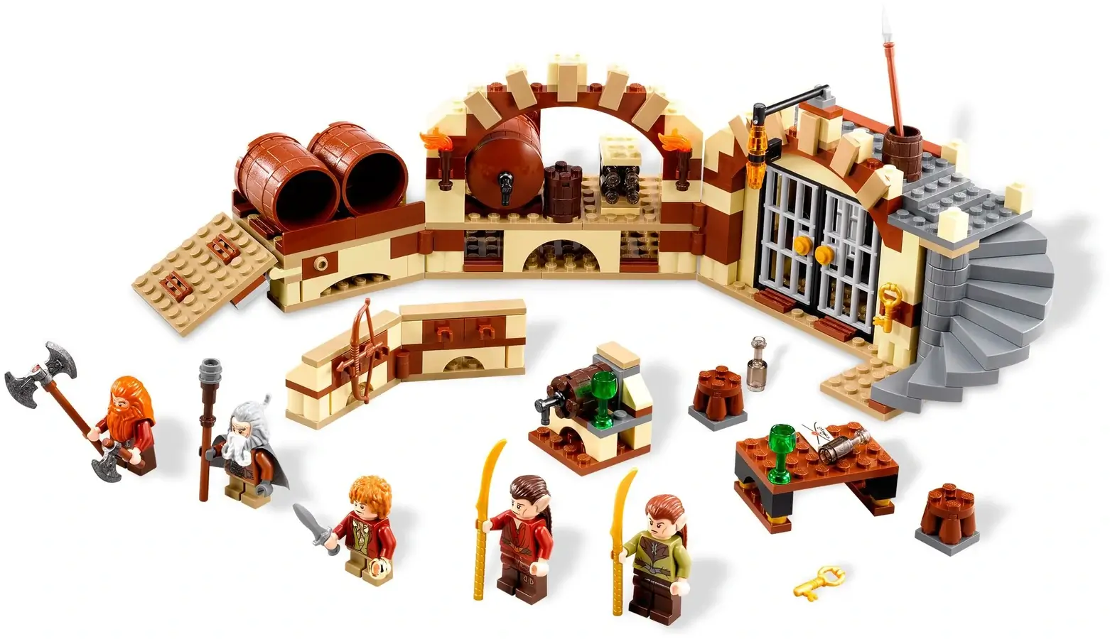 Ucieczka krasnoludów na beczkach - seria LEGO® Hobbit™