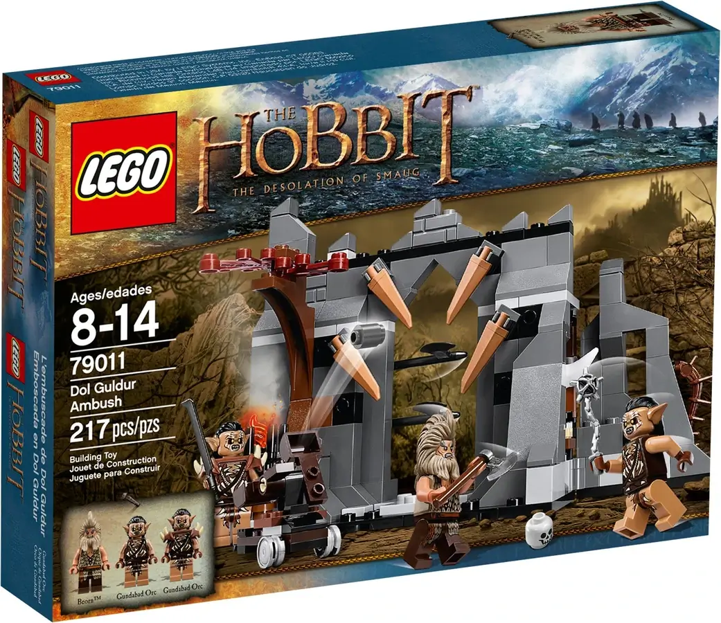 Pudełko zestawu 79011 z serii LEGO® Hobbit™ - zasadzka w Dol Guldur