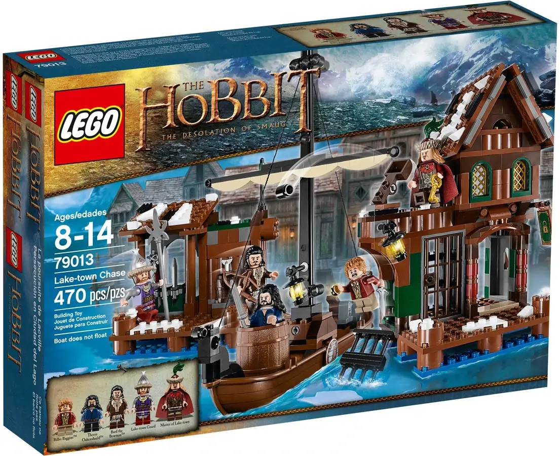 Pudełko zestawu 79013 z serii LEGO® Hobbit™ - lake-town