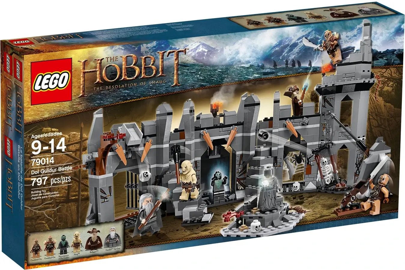 Pudełko zestawu 79014 z serii LEGO® Hobbit™ - Dol Guldur