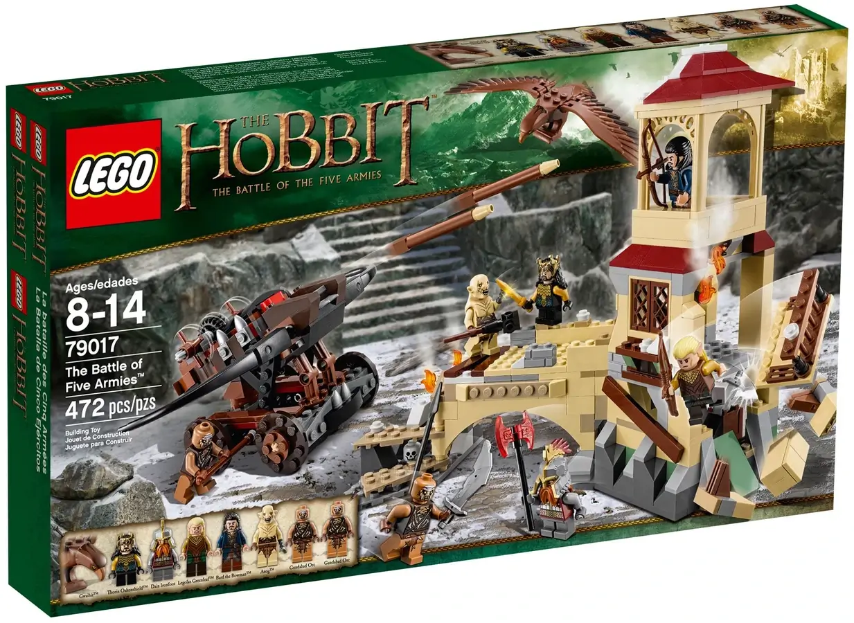 Pudełko zestawu 79017 z serii LEGO® Hobbit™ - bitwa