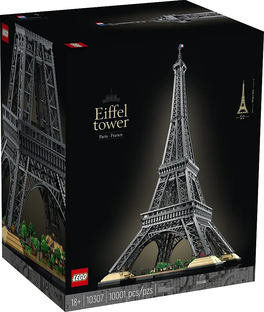 Pudełko zestawu LEGO® nr 10307 - Wieża Eiffla