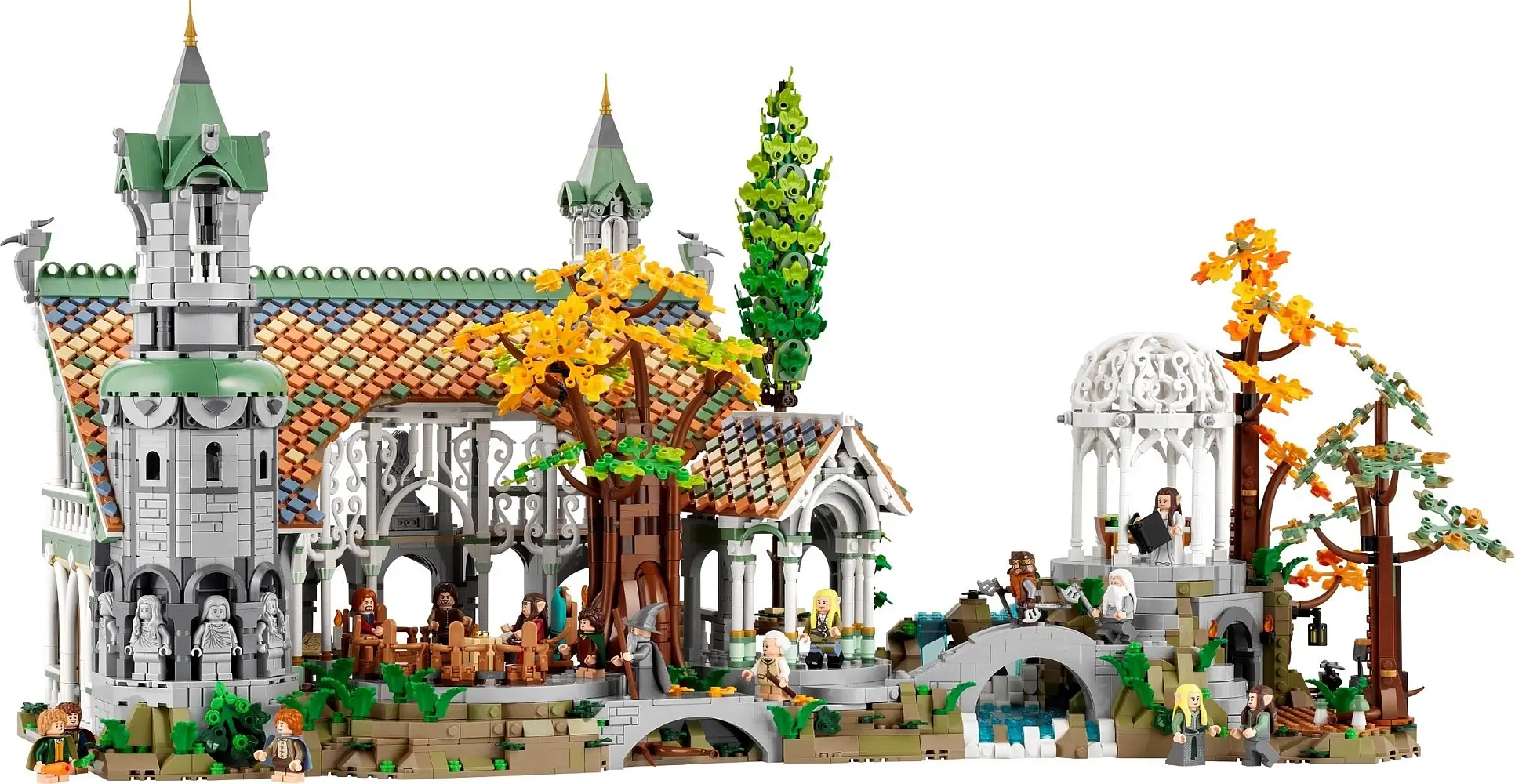 Rivendell z Władcy Pierścieni™ - seria LEGO® Icons™