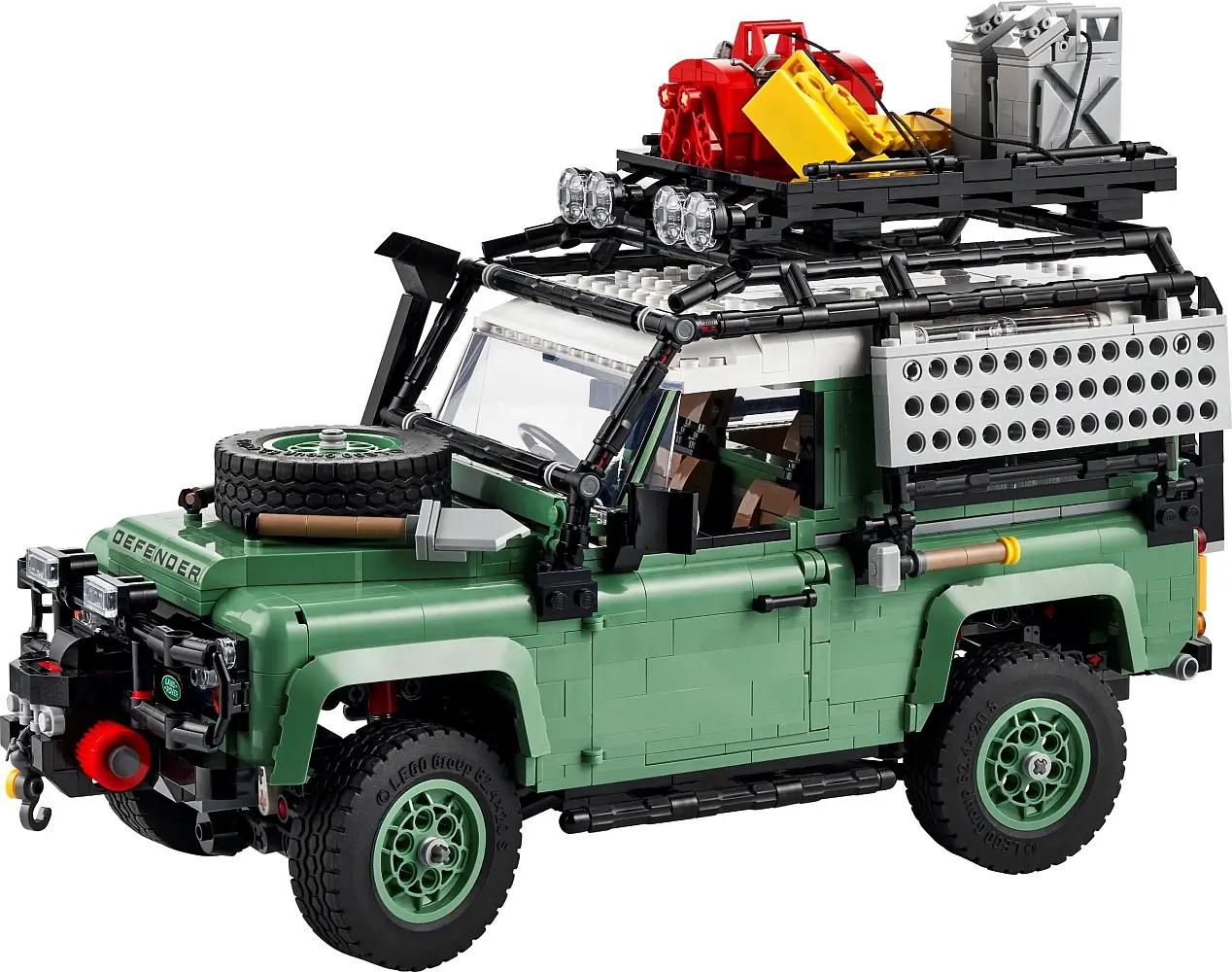 Samochód Land Rover Classic Defender 90 z serii LEGO® Icons™