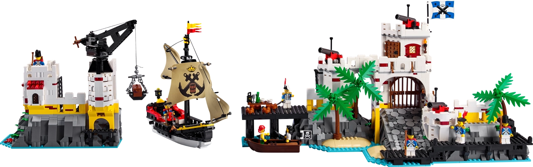 Moduły Fortu żołnierzy - zestaw LEGO® 10320