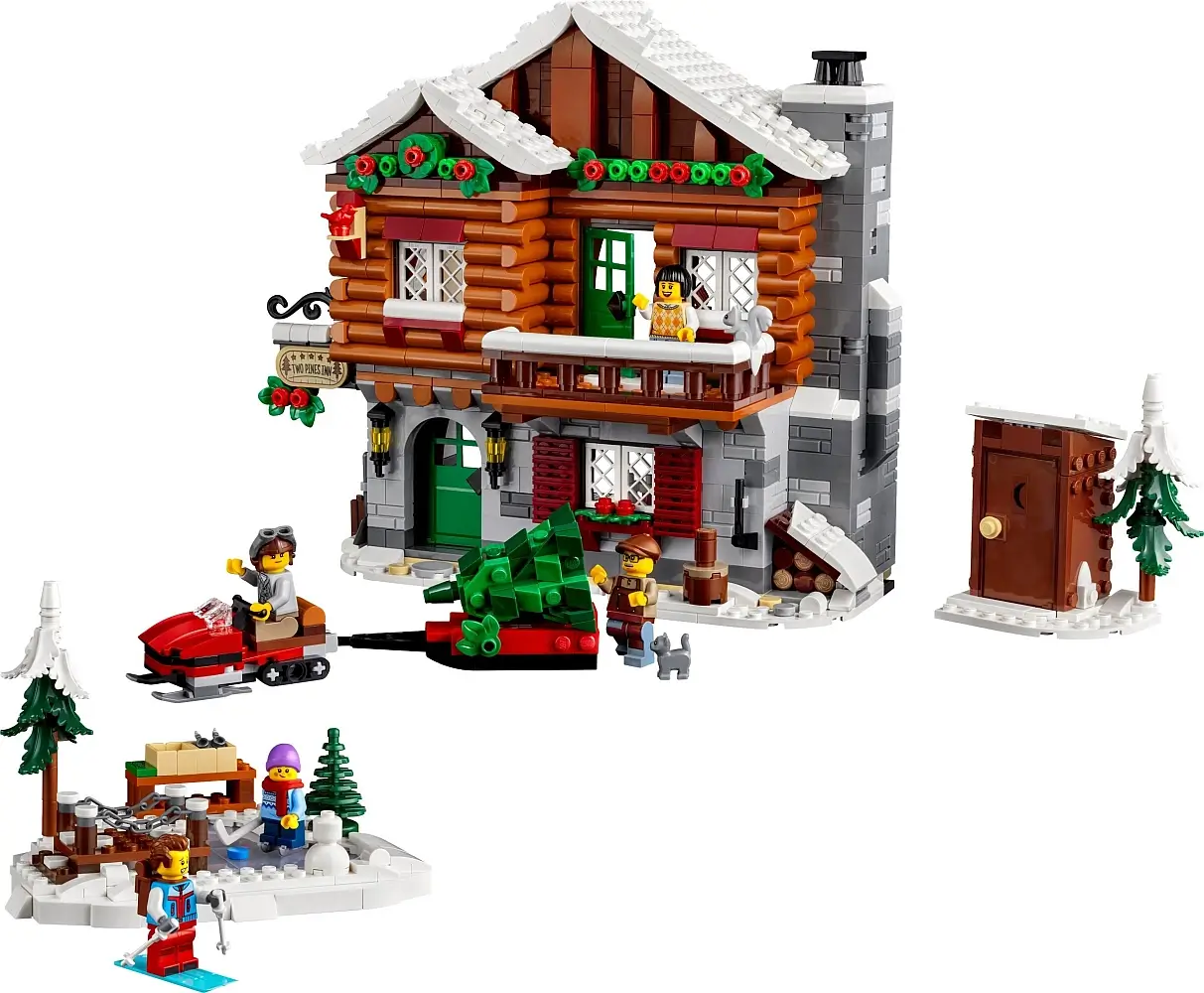 Ośnieżona górska chata z serii LEGO® Icons™