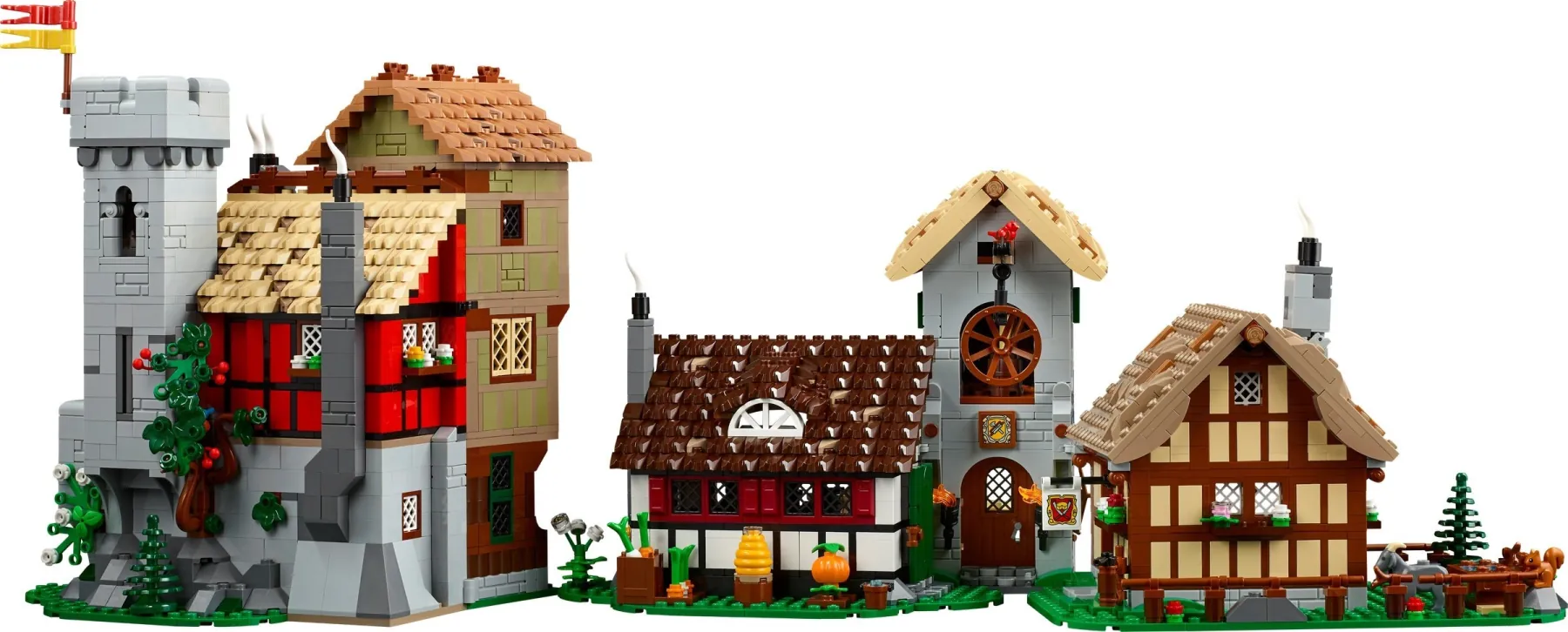 Średniowieczny plac miejski (rynek) – LEGO® Icons™