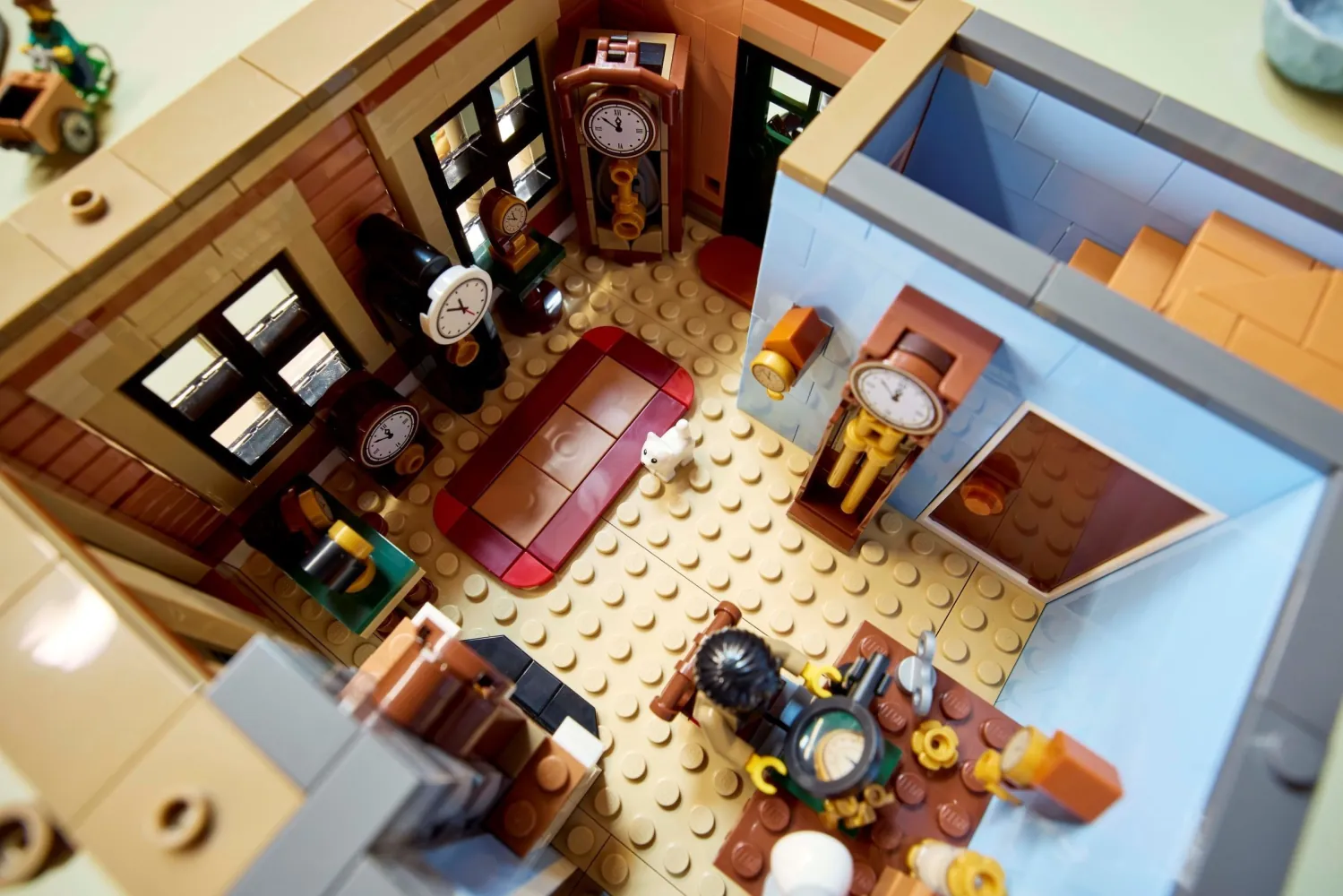 Wnętrze domu z zestawu LEGO® nr 10350