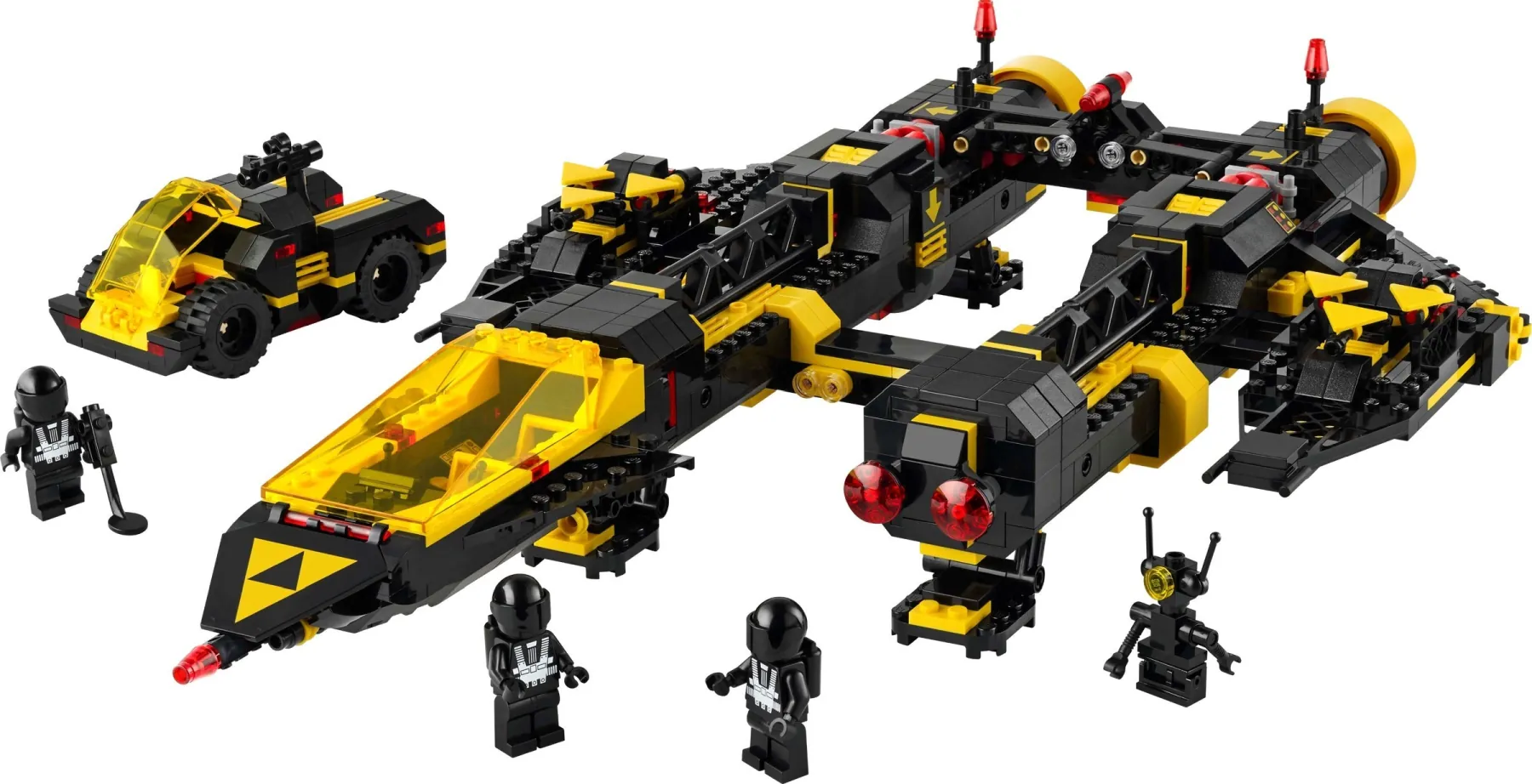 Statek Blacktron z kompletu klocków LEGO® 10355