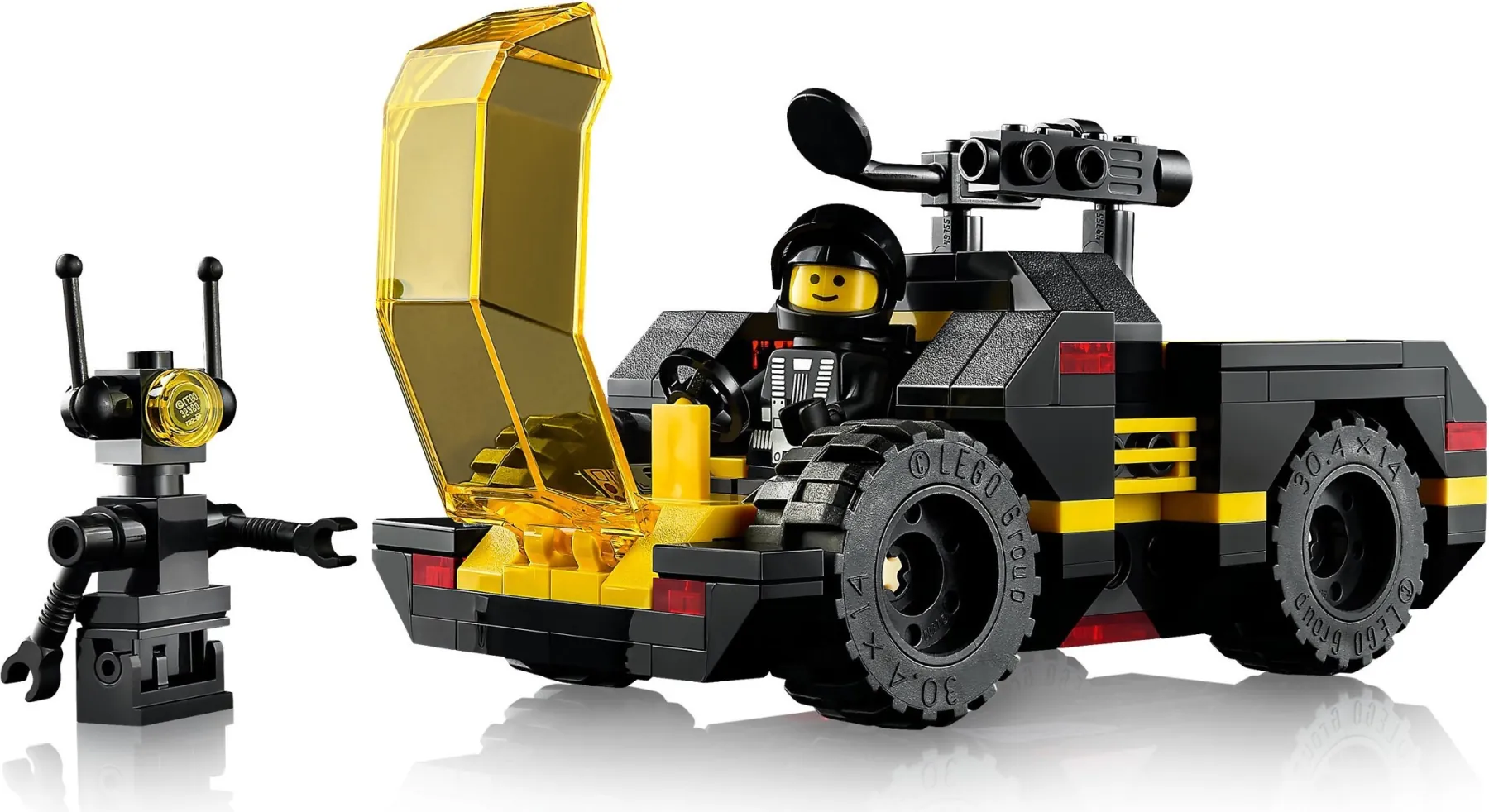 Czarno-żółty łazik – LEGO® Icons™