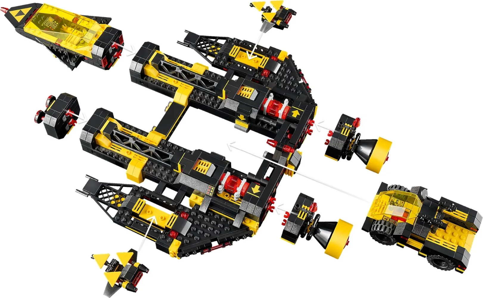 Moduły Blacktrona z zestawu LEGO® 10355