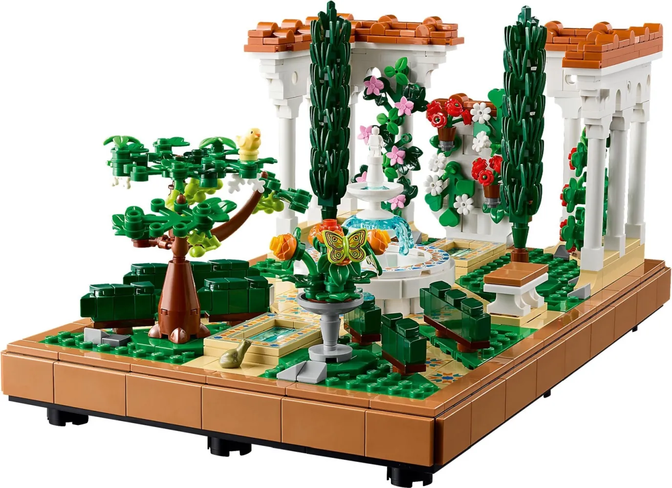 Ogród z fontanną – LEGO® Icons™