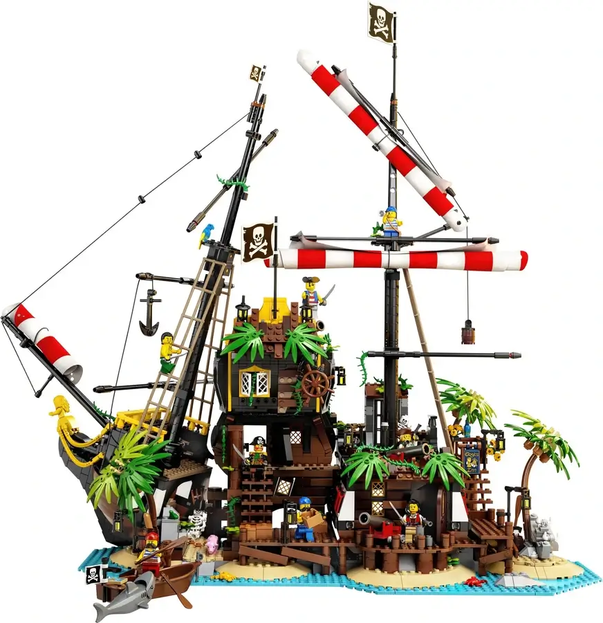 Zatoka z wrakiem pirackiego statku z serii LEGO® Ideas