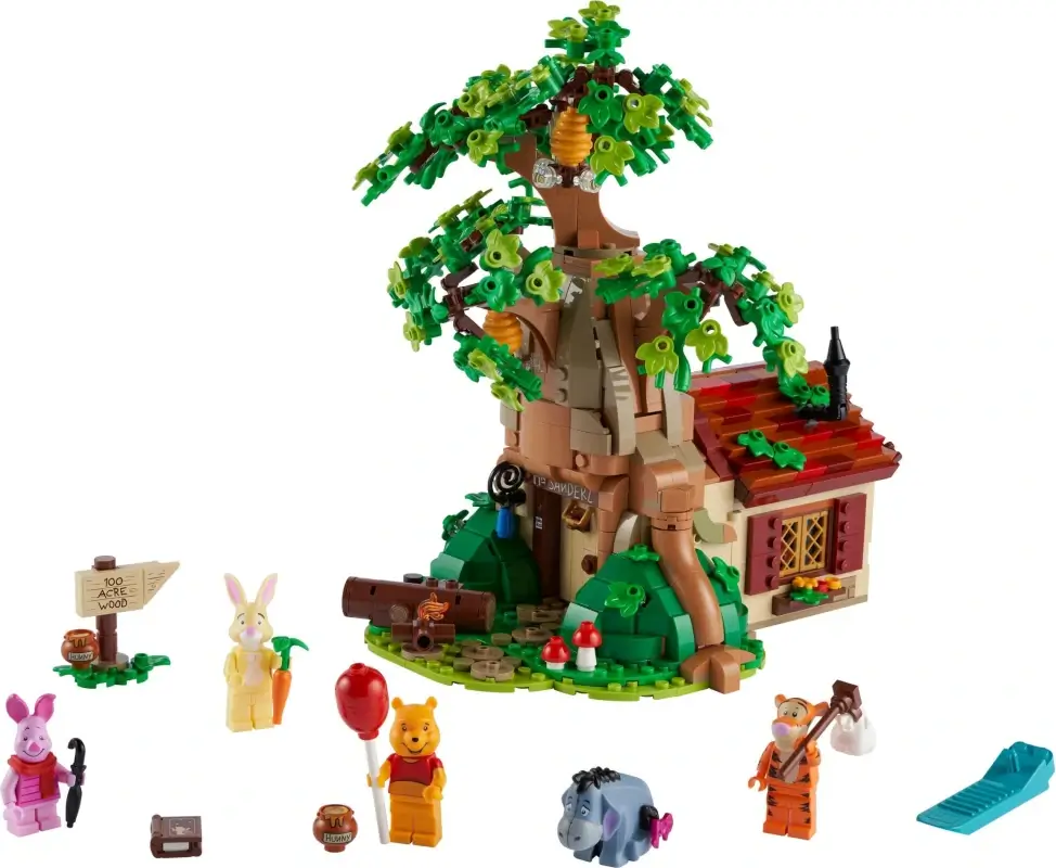 Domek Kubusia Puchatka w stumilowym lesie z serii LEGO® Ideas