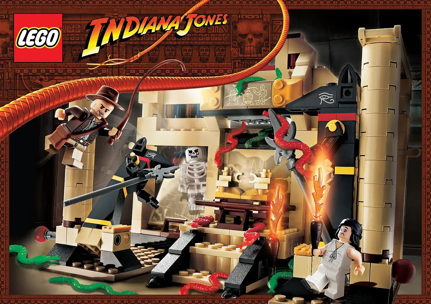 Pudełko zestawu 7621 –  Indiana Jones™ i Marion w zaginionym grobowcu