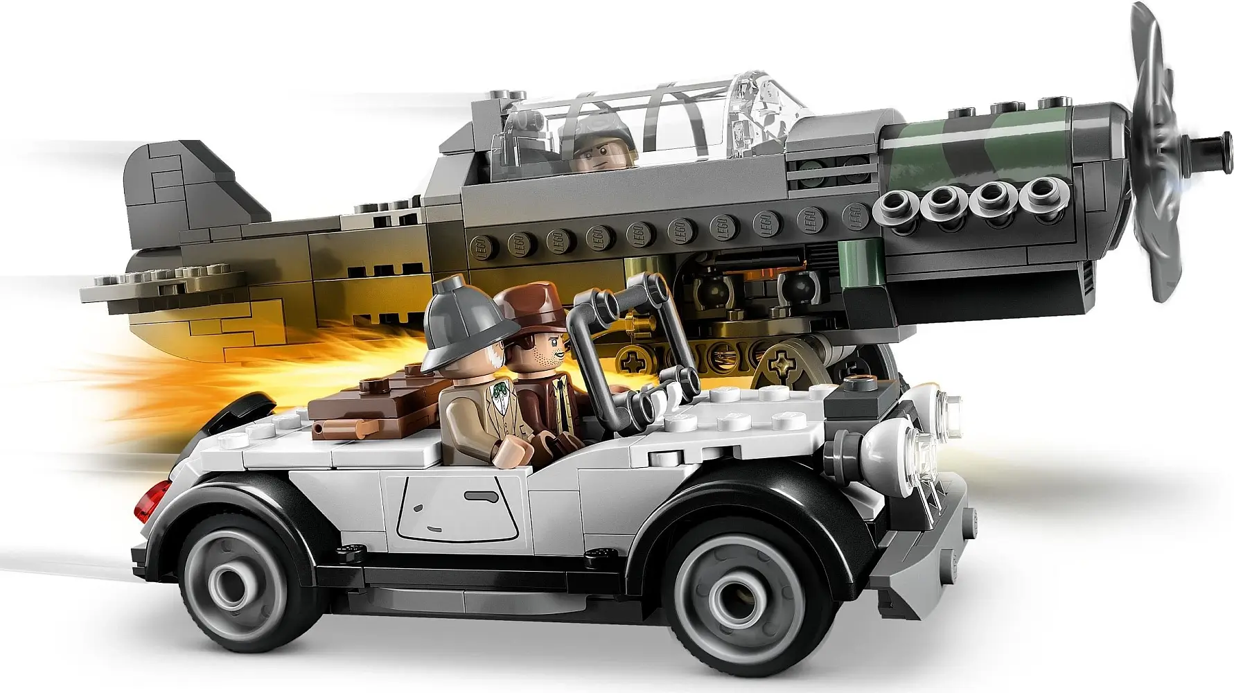 Pościg myśliwcem z serii LEGO® Indiania Jones™