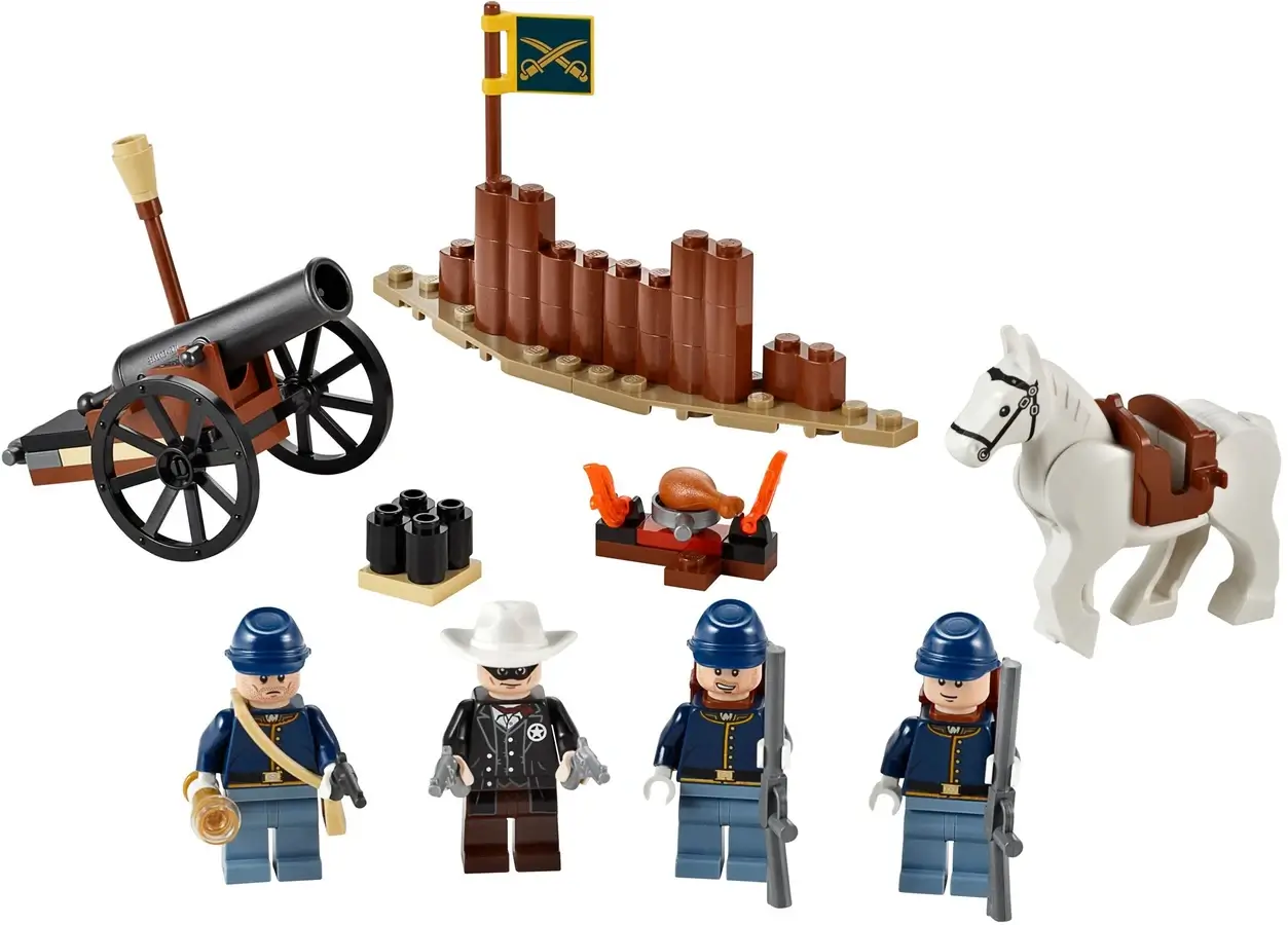 Kawaleria żołnierzy - zestaw z serii LEGO® Jeździec Znikąd™