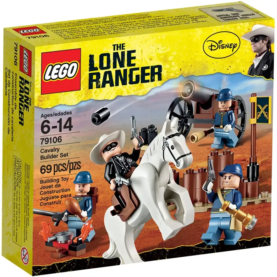 Pudełko zestawu 79106 z serii LEGO® Jeździec Znikąd™ – żołnierze kawalerii